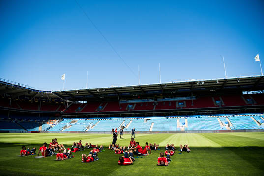 General view of Ullevaal Stadion
