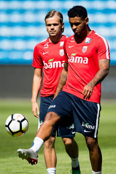 Iver Fossum and Joshua King of Norway