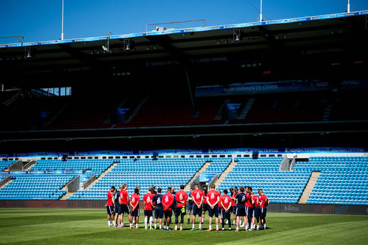 General view of Ullevaal Stadion