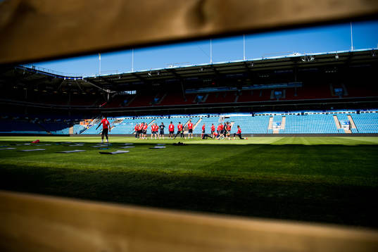General view of Ullevaal Stadion