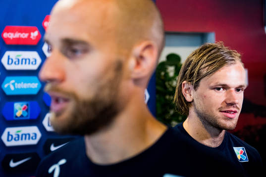 Tore Reginiussen and Iver Fossum of Norway