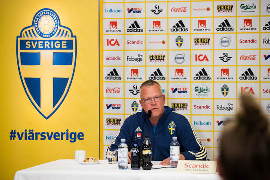 Sveriges förbundskapten Janne Andersson