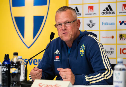 Sveriges förbundskapten Janne Andersson