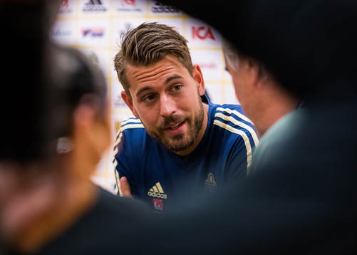 Sveriges målvakt Kristoffer Nordfeldt