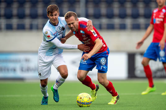 Gefles Leo Bengtsson och Helsingborgs Anders Degn Randrup