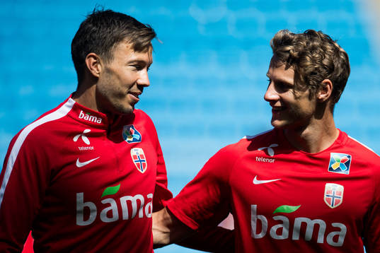 Martin Linnes and Vegar Eggen Hedenstad of Norway