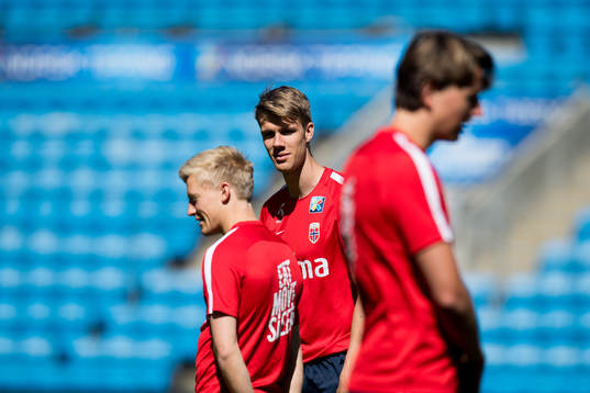 Kristoffer Ajer of Norway