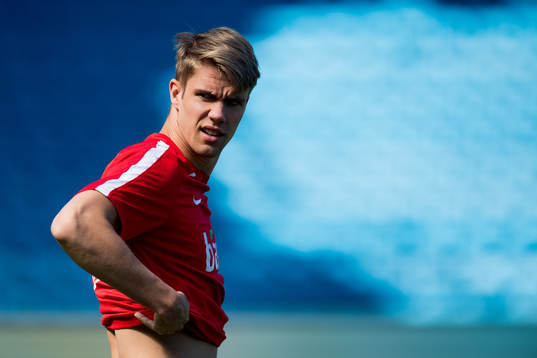 Kristoffer Ajer of Norway
