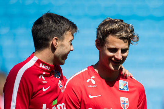 Martin Linnes and Vegar Eggen Hedenstad of Norway
