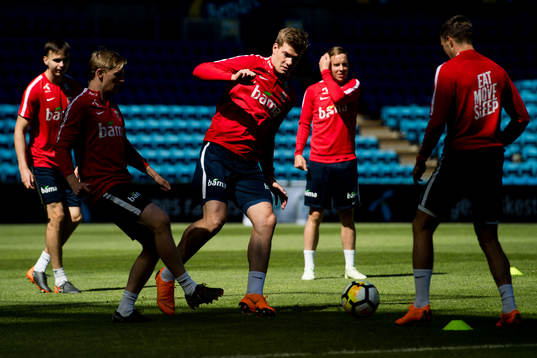 Alexander Sørloth of Norway