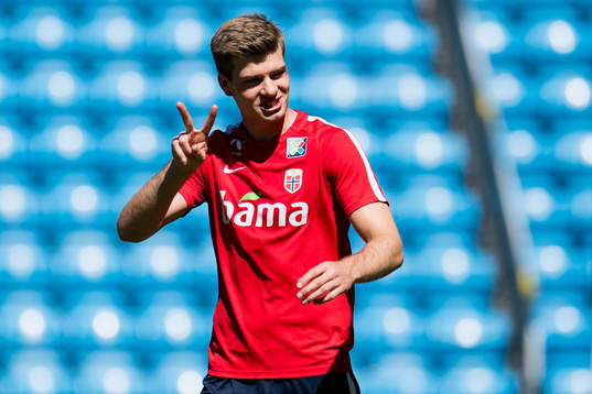 Alexander Sørloth of Norway