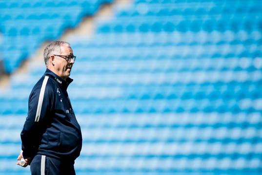Lars Lagerbäck, head coach of Norway