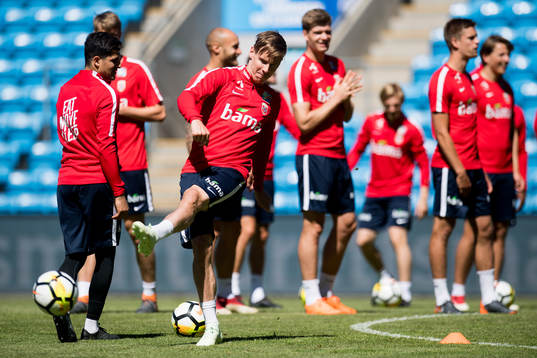 Stefan Johansen of Norway