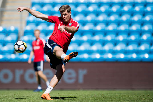 Alexander Sørloth of Norway