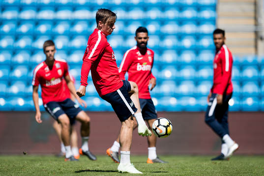 Stefan Johansen of Norway