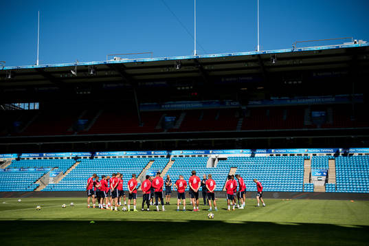 General view of Ullevaal Stadion