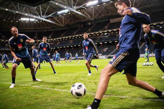 Andreas Granqvist, Mikael Lustig, Marcus Berg, Victor
