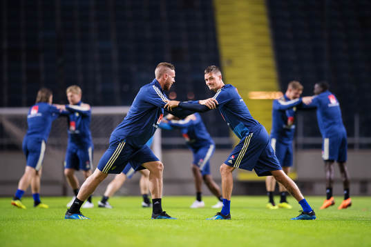 Pontus Jansson och Mikael Lustig
