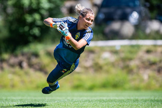 Målvakt Jennifer Falk