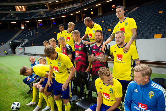 Robin Olsen, Andreas Granqvist, Kristoffer Nordfeldt, John