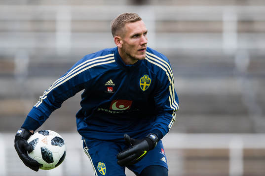 Sveriges målvakt Robin Olsen