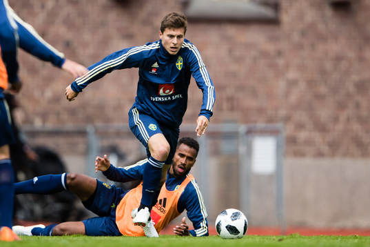 Sveriges Victor Nilsson Lindelöf och Isaac Keise Thelin
