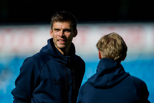 Goalkeeper Rune Almenning Jarstein of Norway