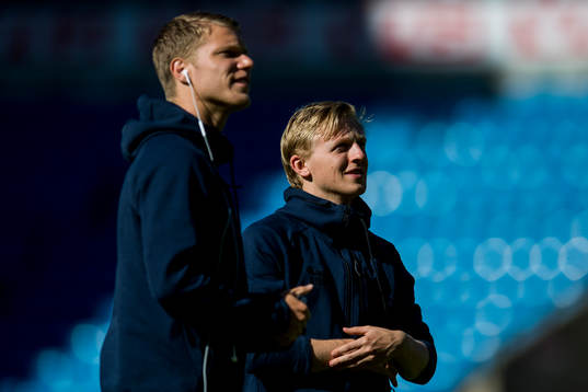 Sigurd Rosted and Mats Møller Dæhli of Norway