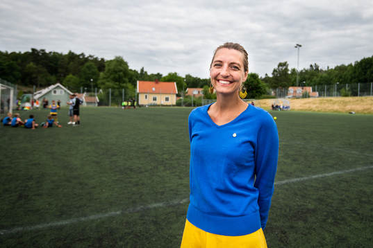 Göteborgs Fotbollsförbunds Isabel Exposito