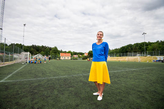 Göteborgs Fotbollsförbunds Isabel Exposito