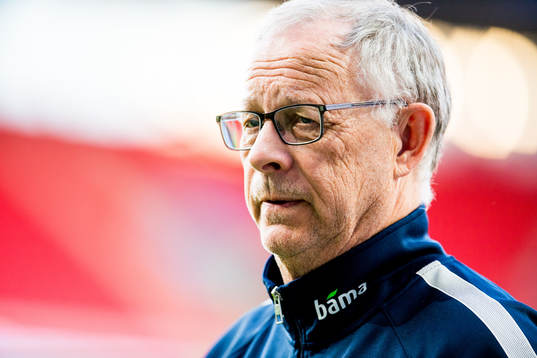 Lars Lagerbäck, head coach of Norway