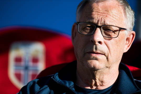 Lars Lagerbäck, head coach of Norway