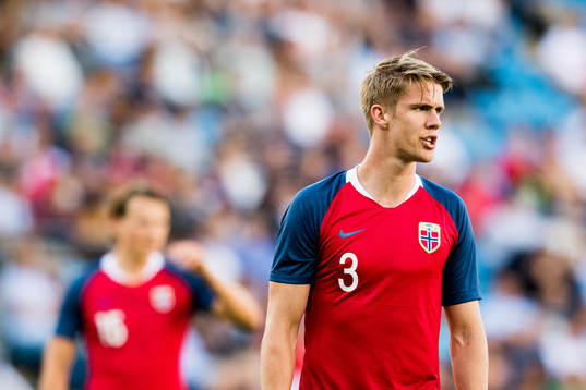 Kristoffer Ajer of Norway