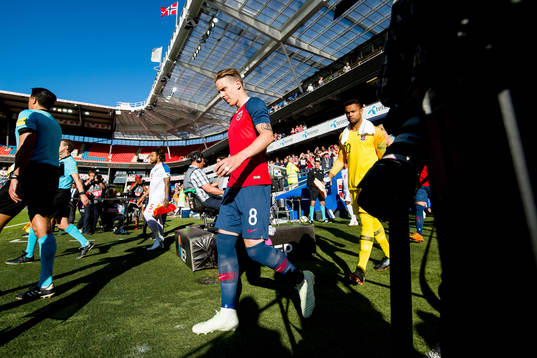 Stefan Johansen of Norway