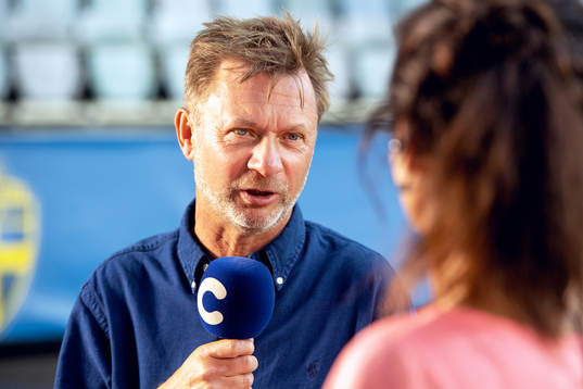 Sveriges förbundskapten Peter Gerhardsson