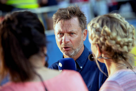 Sveriges förbundskapten Peter Gerhardsson