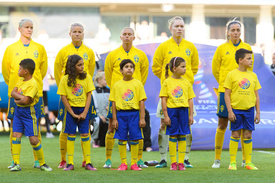 Sveriges Nilla Fischer, Hanna Glas, Jonna Andersson,