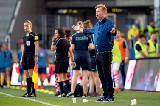 Sveriges förbundskapten Peter Gerhardsson