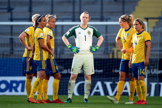 Sveriges målvakt Hedvig Lindahl