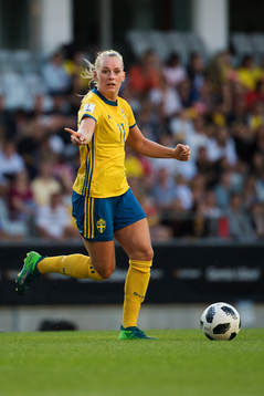 Sveriges Stina Blackstenius