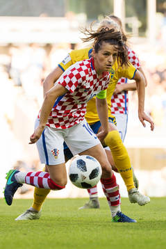 Kroatiens Iva Landeka