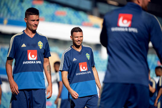 Mikael Lustig och Marcus Berg