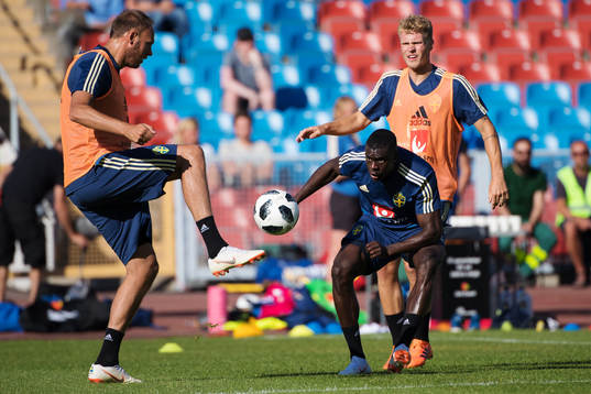 Andreas Granqvist, Ken Sema och Oscar Hiljemark