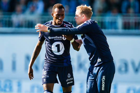 Karamoko Daouda Bamba and Christian Michelsen, head coach