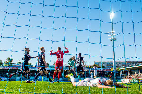 Erling Braut Håland of Molde looks dejected