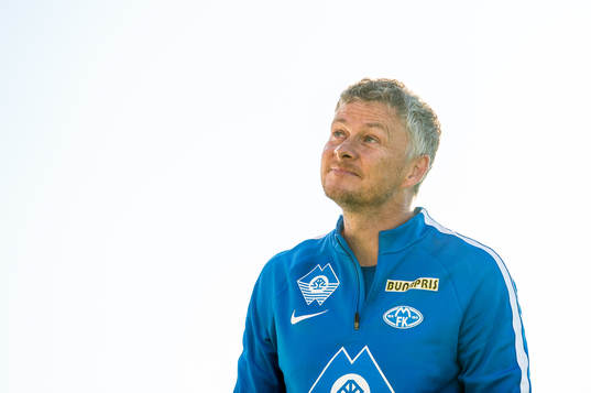 Ole Gunnar Solskjær, head coach of Molde