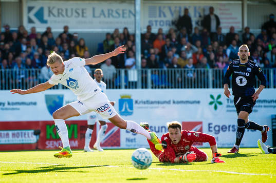Erling Braut Håland of Molde