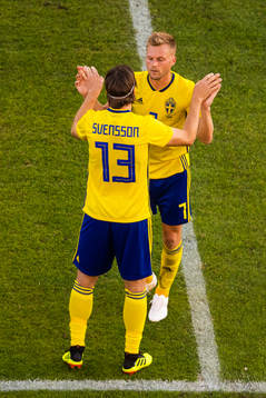 Gustav Svensson is substituted