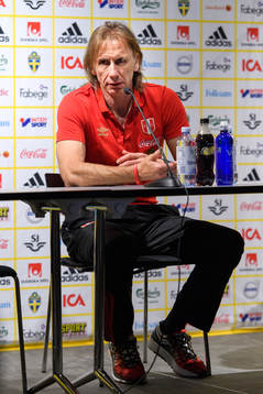 Ricardo Gareca, head coach of Peru