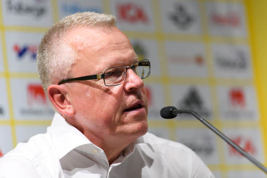 Janne Andersson, head coach of Sweden